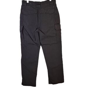 Tru-Spec Mens Cargo Pants Men 32 X 32 Black High-Rise Straight Leg Classic M1031